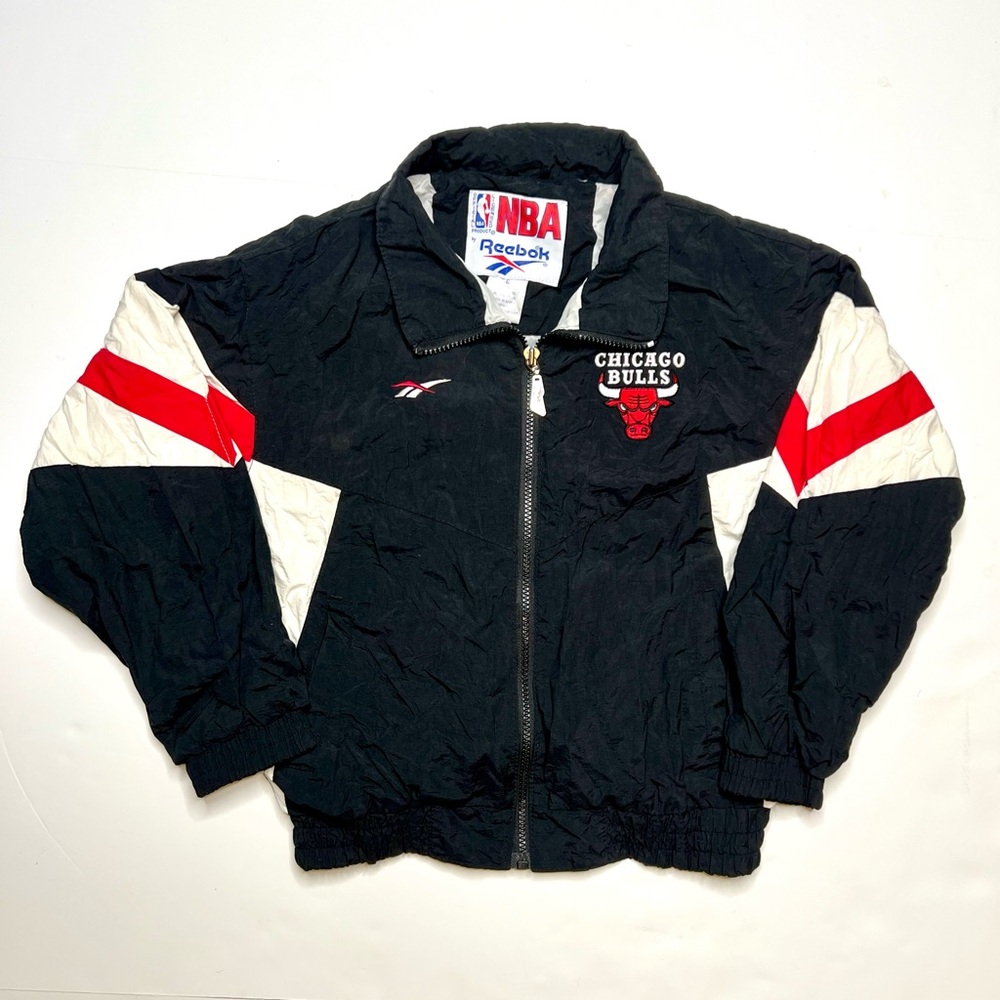 Vintage 1990’s NBA Reebok Chicago Bulls Windbreaker Jacket